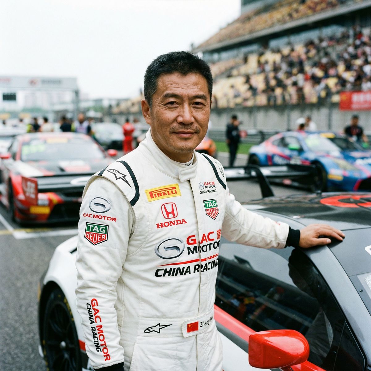 探花赛车手张海峰